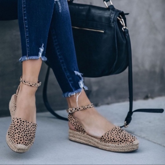 Cheetah Espadrille Sandals - Picture 9 of 9